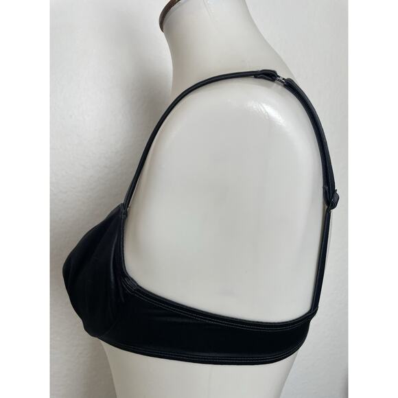 Skims Bra Lingerie Satin Mesh Lining Intimates Lounge - Picture 8 of 12